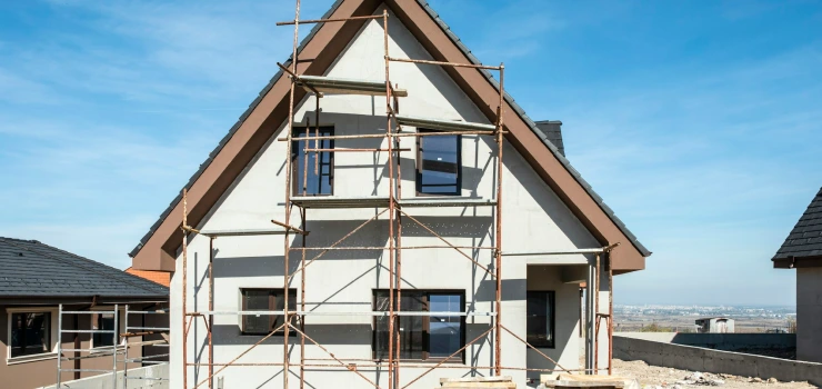 Detached accessory dwelling unit constructed by In Level Construction Inc with contemporary exterior finish