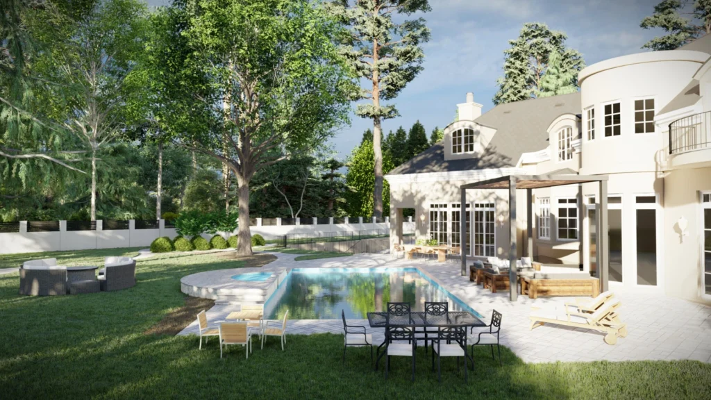 Modern detached ADU exterior associated with Sami and Sons Construction residential project