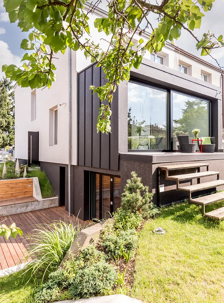 An ADU rental with a separate entrance