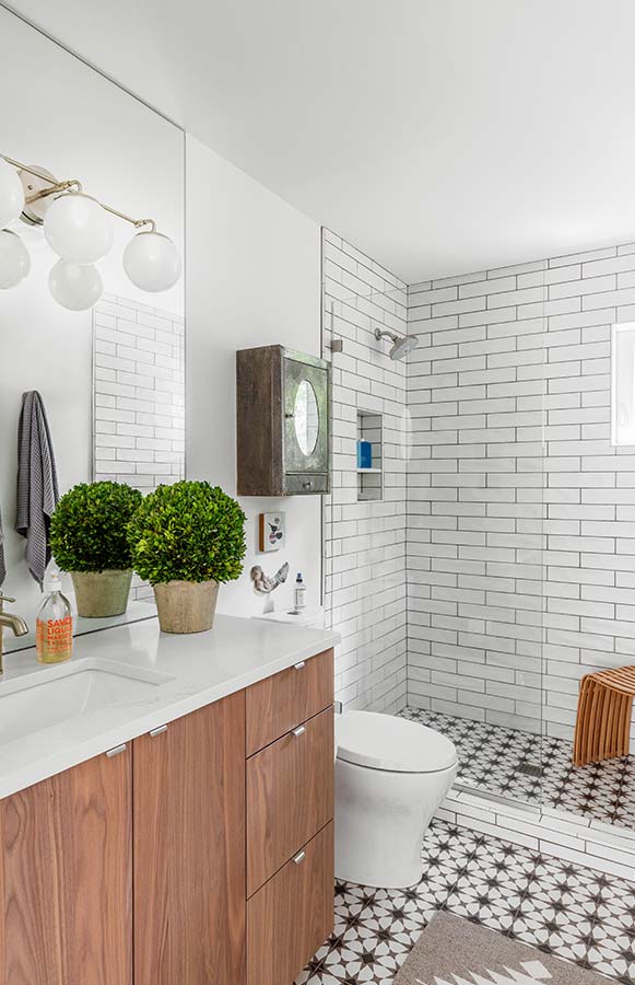 A bathroom in an ADU