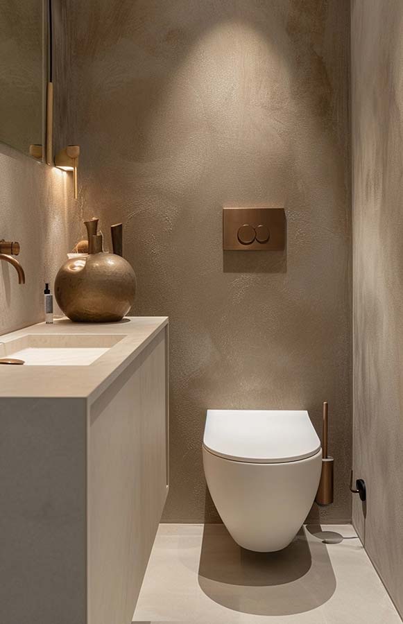 A modern ADU bathroom.