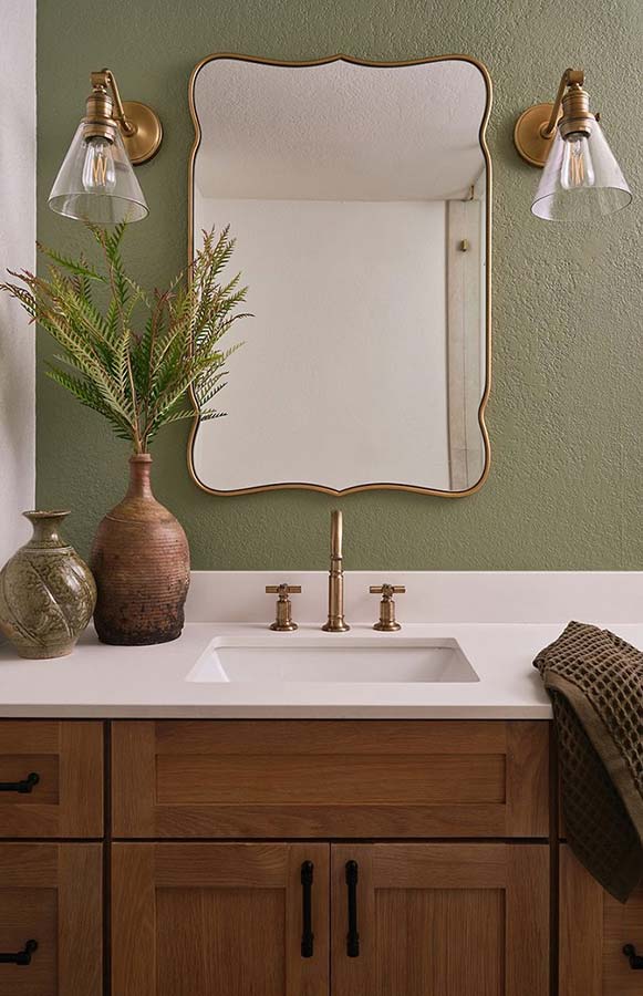 A newly renovated bathroom.