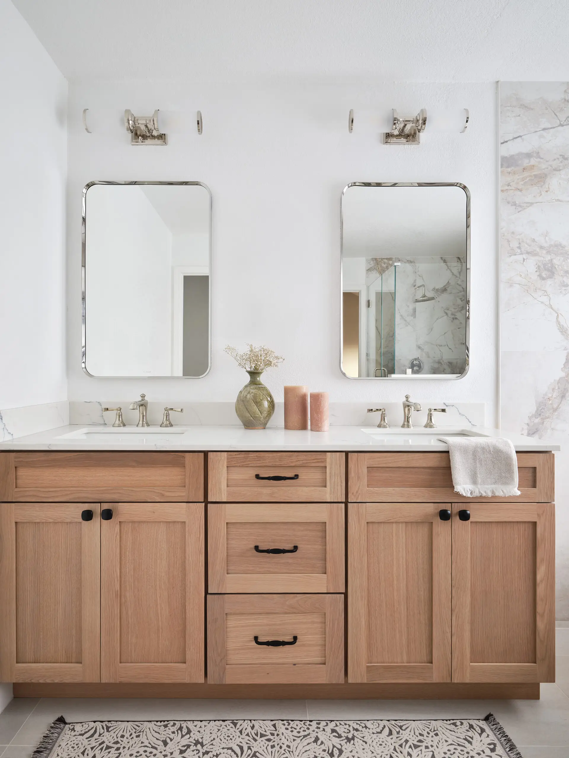A newly renovated bathroom