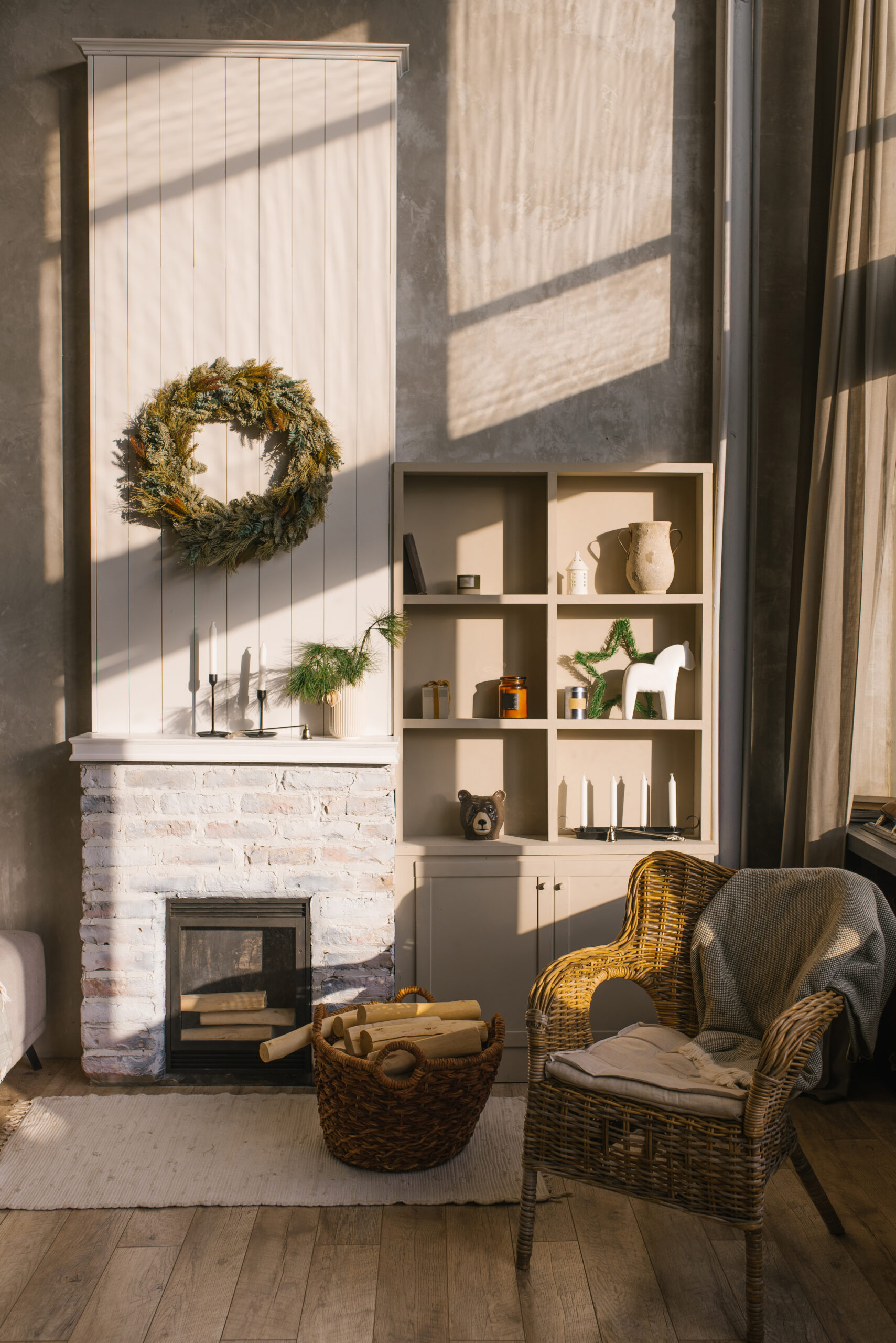 A remodeled living room